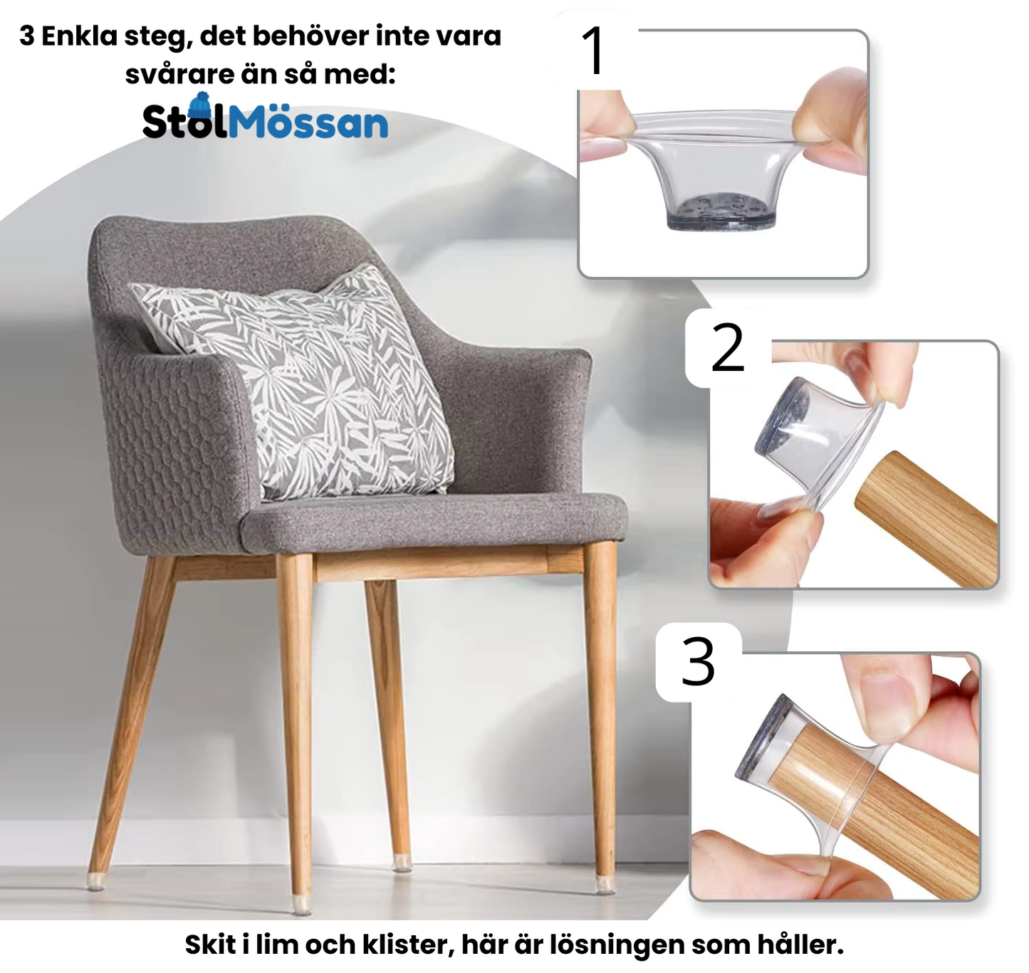Stolmössan™ –  De små mössorna som gör stor skillnad i ditt hem